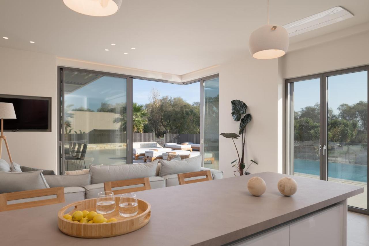Athina Luxury Villa, With Pool & Walk To The Beach, By Thinkvilla 干尼亞 外观 照片